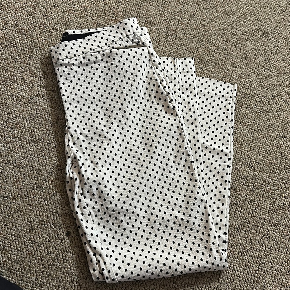 White & Black Capri Pants. Stretchy.